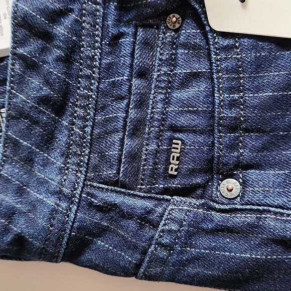 G-Star Striped Denim Midge Saddie Boyfriend Jeans - Picture 5 of 14